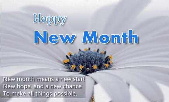 Happy new month messages